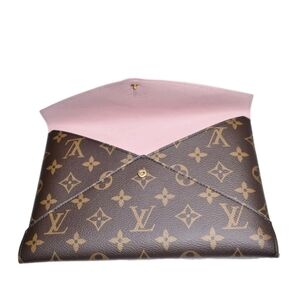 Louis Vuitton Large Kirigami Pochette Pouch Clutch Bag  Monogram Brown